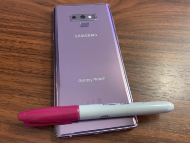 Samsung Galaxy Note 9 (purple) 9.9/10