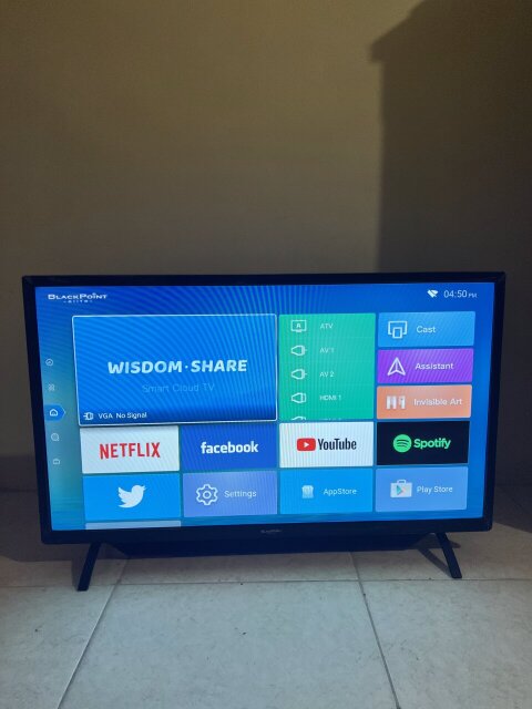 43 Inch Black Point TV