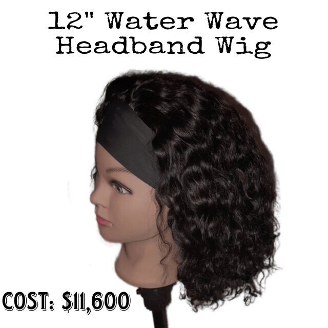 12 Inch Water Wave Headband