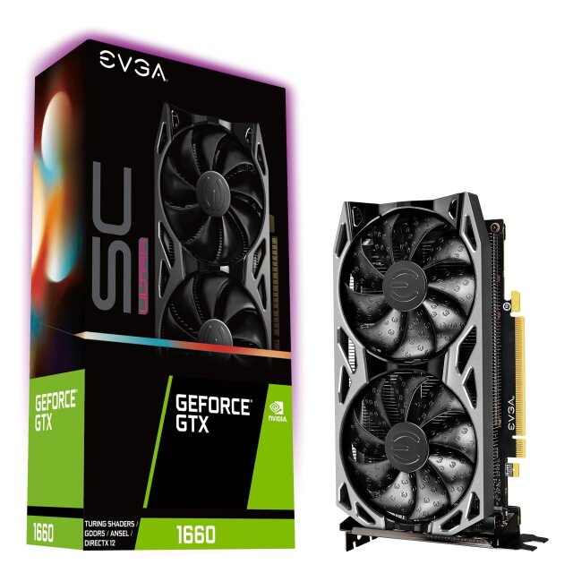 EVGA GeForce GTX 1660 SC ULTRA GAMING