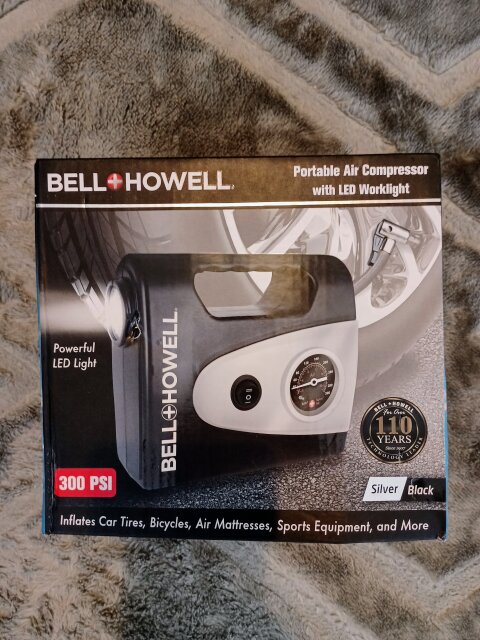Bell Howell Portable Air Compressor