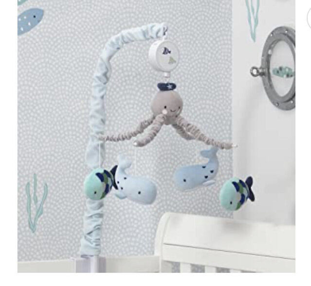 Ocean Themed Baby Crib Mobile