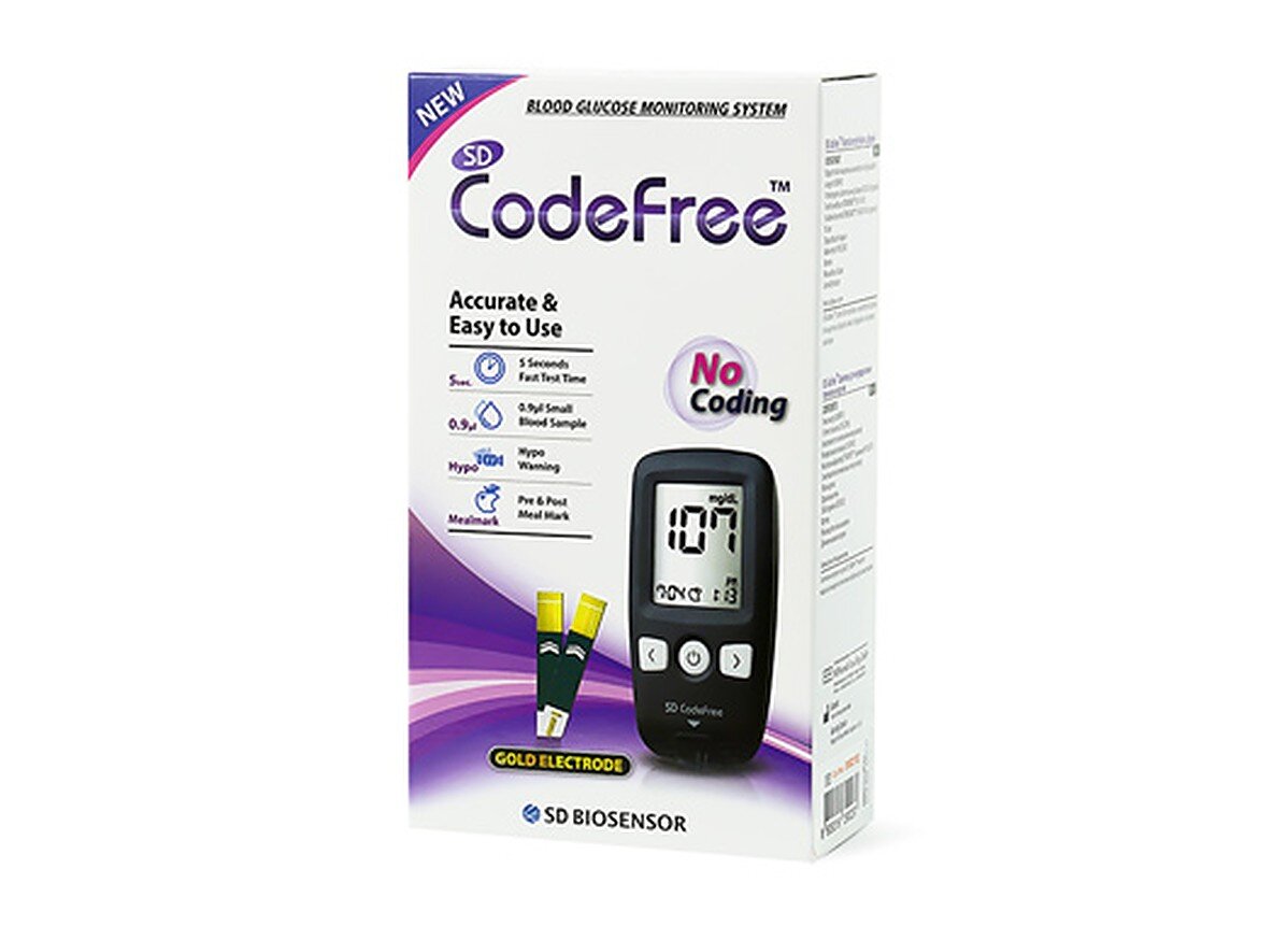Sd Code Free For Sale: SD Codefree Blood Glucose Meter - Linstead