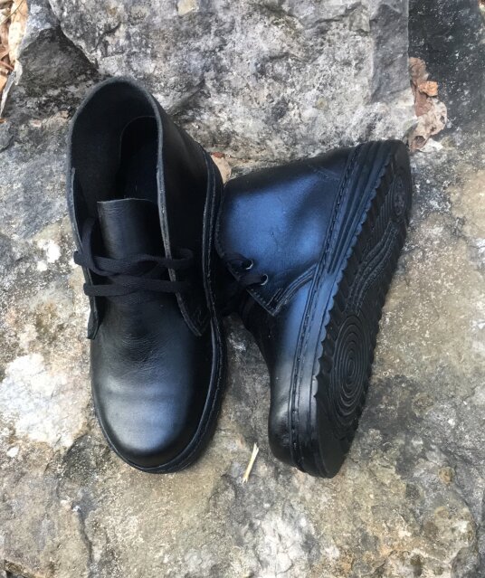Genuine Leather School Shoes