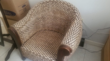 Single Wicker Chair 