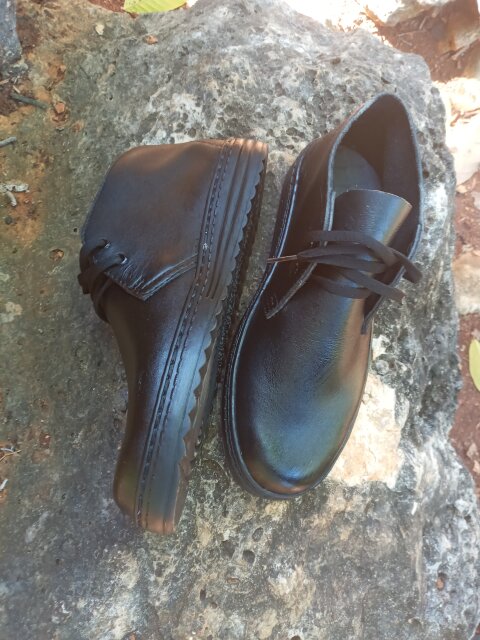 Genuine Leather Work Shoes