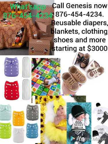 Baby Clothing, Shoes And Reusable Diapers 