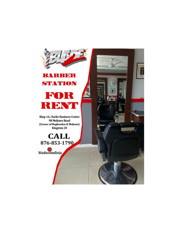 Barber Station For Rent 