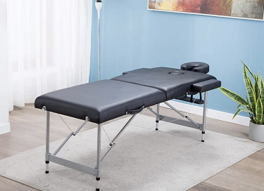 MUST GO FOLDABLE MASSAGE TABLE WITH TRAVELING CASE