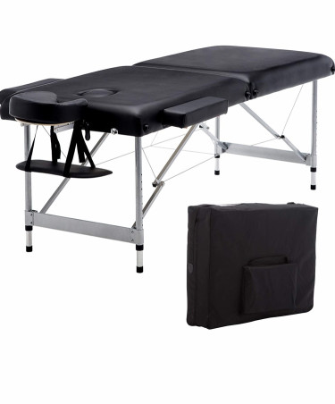 MUST GO FOLDABLE MASSAGE TABLE WITH TRAVELING CASE