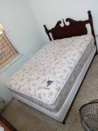 Queen Size Bed For Sale. Base+Mattress+Headboard