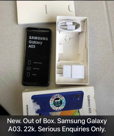 Samsung Galaxy A03 For Sale