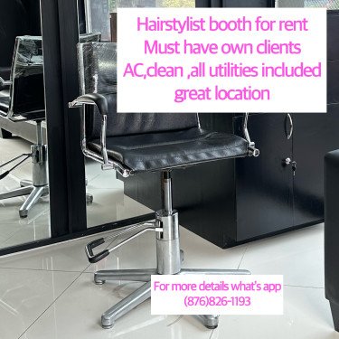 Hairstylist Booth 