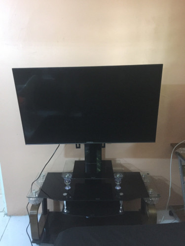 Used TV Stand With Built In TV Mount 