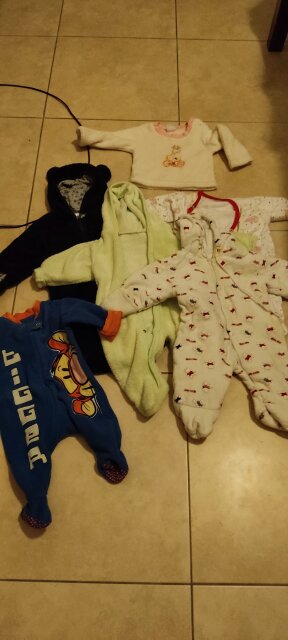 Bundle Of Warm Baby Clothes