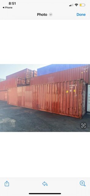 40 Ft High Cube Container