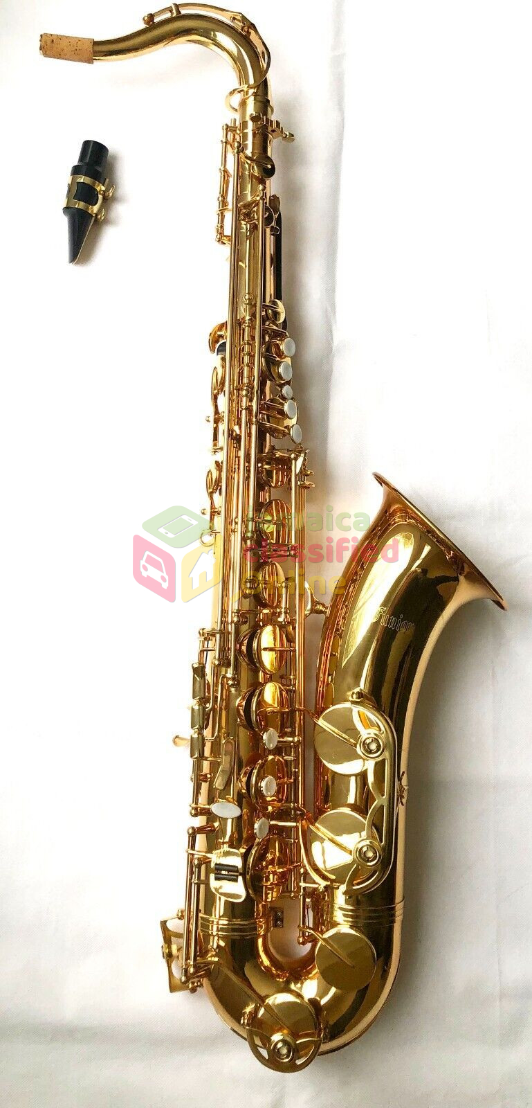 Funion Bb Tenor Saxophone Kit Brass Body Gold 
