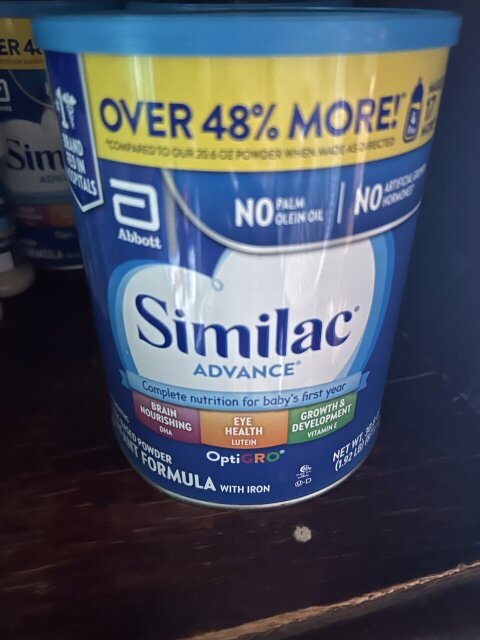 Similac Advance Infant Formula 30 Oz Can