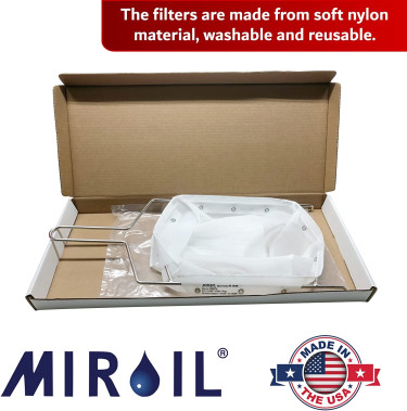 Miroil B6PS Reusable Filter + Frame 