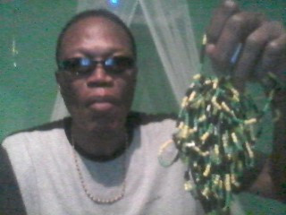 Jamaican Flag Colors, Beaded Necklace For Sale