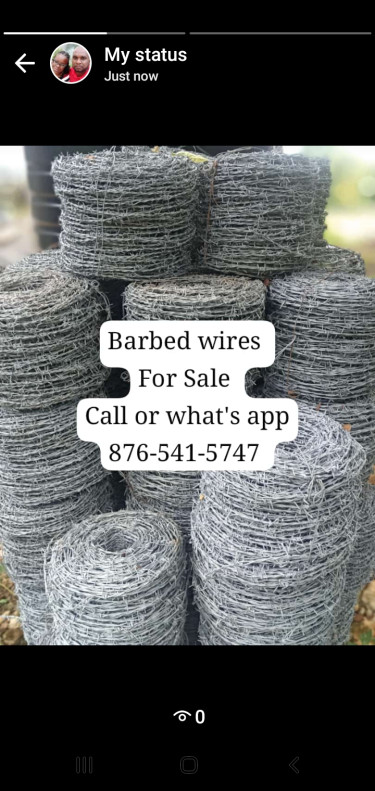 Barbed Wires For Sale 450m 