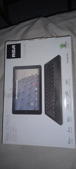 RCA Tablet With Detachable Keyboard