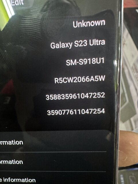 Samsung Galaxy S23 Ultra 512gb Unlocked New