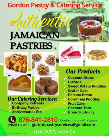 Traditional Jamaican Pastry