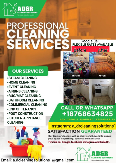 Home Cleaning,Airbnb Cleaning, Commercial Cleaning