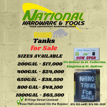 Rhino Tanks For Sale!! CALL NOW!!!
