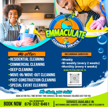 Residential And Commercial Cleaning 