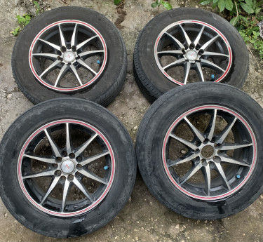 5x100 15 Inch Rims And Tires For Sale 