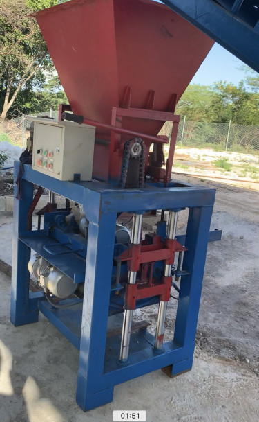 5 Dropper Cement Block Machine