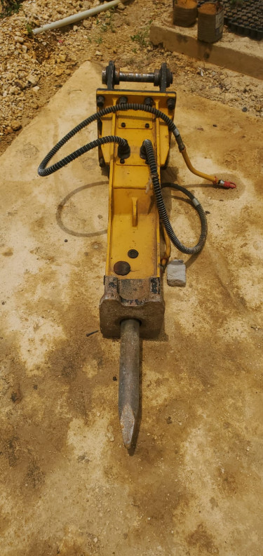 New And Use Hydurlic Rock Breaker For Backhoe Or E