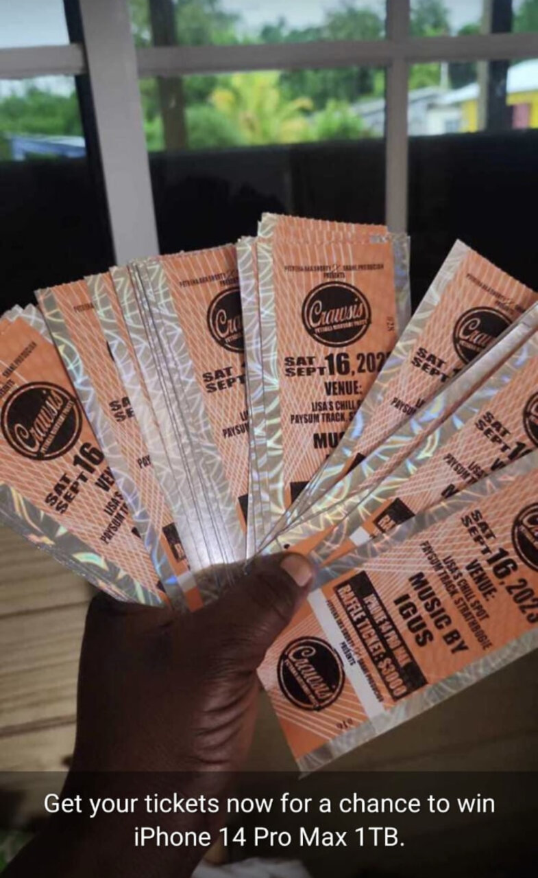 Raffle Ticket - Strathbogie, Savanna La Mar