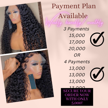 Payment Plan Available 