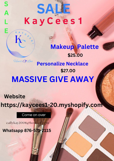 Makeup And Personalize Jewelry 