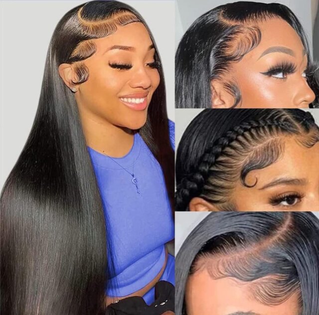 13x6 HD Straight Lace Front  24 Inch