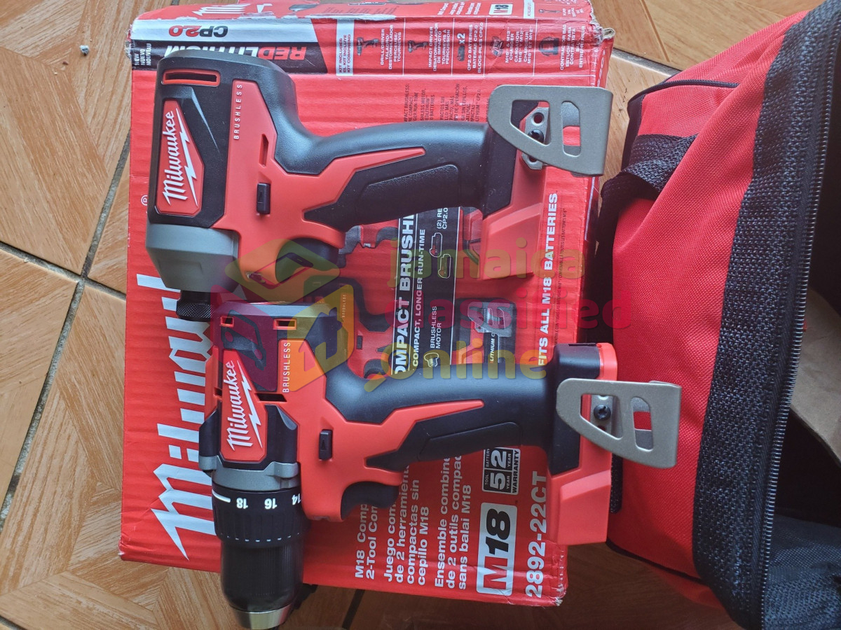 MILWAUKEE BRUSHLESS DRILL + IMPACT DRIVER KIT for sale in Santa Cruz St