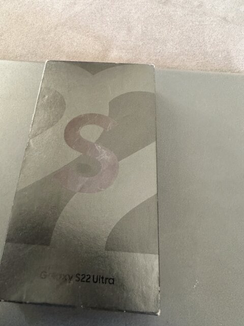 Samsung S22 Ultra New Opened Box