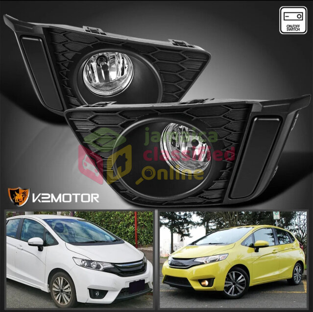 Fits 2015-2017 Honda Fit Clear Driving Fog Lights