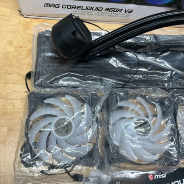 MSI MAG Core Liquid 360R V2 AIO Liquid CPU Cooler,