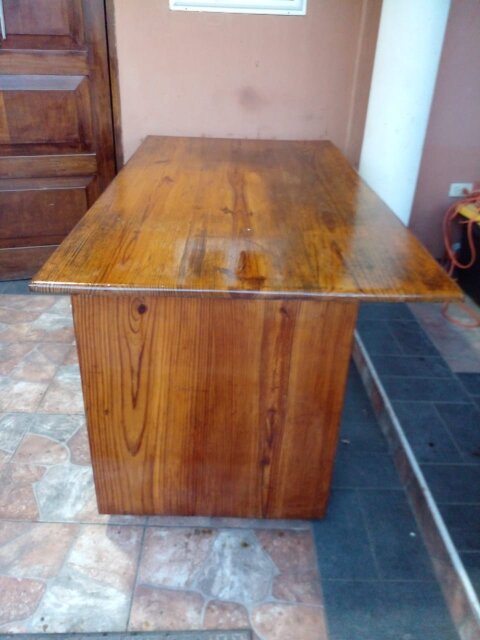 Large Hard Wood Desk