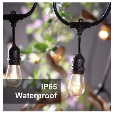 All Weather Commercial Grade String Lights 