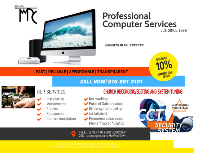 Computer Services For Home And Office