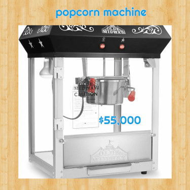 Popcorn & Hotdog Machine 