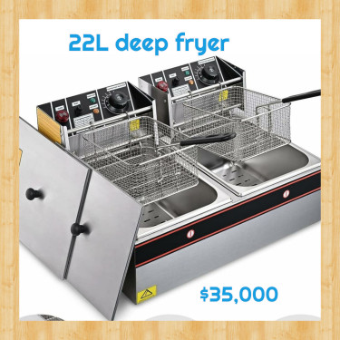 Deep Fryer & Snowcone Machine 