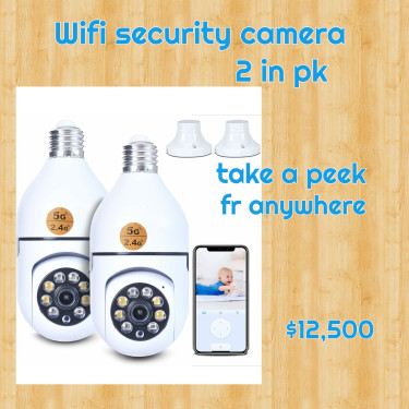 Security Camera Bulb & Car Starter 