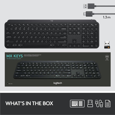 Logitech MX Keys Advanced Wireless Illuminated 