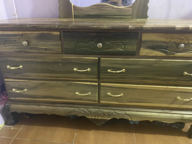 7 Draw Dresser  (Blue Mahoe) 